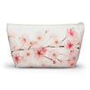 The Cherry Blossom Cosmetic Bag, Accessory Pouch.
