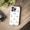 Cute Cloud Pattern Flexi iPhone Cases. Soft iPhone case. Compatible with many of iPhone Models. Please See our iPhone model selection list.