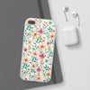 Spring Flower Pattern Flexi iPhone Cases. Soft iPhone case. Compatible with many of iPhone Models. Please See our iPhone model selection list.