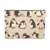 Penguins Pencil Bag for kids, pencil case for kids, Two sizes to choose from.