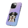 Border Collie Sad Face Tough iPhone Case. Dog Lover Phone Case. Compatible with many of iPhone Models. Please See our iPhone model selection list.
