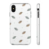 Leaves Pattern Tough iPhone Case, Compatible with many of iPhone Models. Please See our iPhone model selection list.
