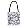 Volleyball tote bag, Volleyball Shopping Bag, Grocery Bag, Library Bag. Three Sizes to Choose From.