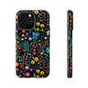 Wildflowers Embroidery Tough iPhone Case. Compatible with many of iPhone Models. Please See our iPhone model selection list.
