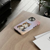 Norwegian Forest Cat Giving Heart Tough iPhone Case. Cat Lover Phone Case. Compatible with many of iPhone Models. Please See our iPhone model selection list.