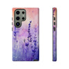 Romantic Lavender Flowers Tough Phone Case For Samsung. Samsung Case. Compatible with many of Samsung Models. Please See our Samsung model selection list.