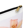 Beautiful Lily flower cosmetic bag, accessory pouch, two sizes to choose from.