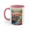 Miniature, Mount Fuji in Japan. coffee mug, Tea mug.