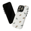Leaves Pattern Tough iPhone Case, Compatible with many of iPhone Models. Please See our iPhone model selection list.