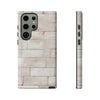 Bricks Print Tough Phone Case For Samsung. Samsung Case. Compatible with many of Samsung Models. Please See our Samsung model selection list.