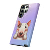 Bull Terrier Sad Face Tough Phone Case For Samsung. Samsung Case. Dog Lover Phone Case. Compatible with many of Samsung Models. Please See our Samsung model selection list.