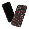 3D Inflated Heart Tough iPhone Case. Compatible with many of iPhone Models. Please See our iPhone model selection list.