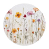 Dried Pressed Wildflower Round Mouse Pad.