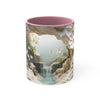 3D Winding river in the forest Mug , coffee mug, Tea mug.
