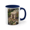 Miniature, Arc de Triomphe in Paris, France . coffee mug, Tea mug.
