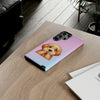 Golden Retriever Sad Face Tough Phone Case For Samsung. Samsung Case. Dog Lover Phone Case. Compatible with many of Samsung Models. Please See our Samsung model selection list.