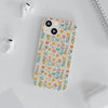 Cute Spring Flower Pattern Flexi iPhone Cases. Soft iPhone case. Compatible with many of iPhone Models. Please See our iPhone model selection list.