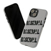 Baseball Tough iPhone Case. Compatible with many of iPhone Models. Please See our iPhone model selection list.