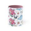 Mermaid and Dolphins Mug for girls.