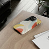 Abstract Wavy Line Art Tough iPhone Case. Compatible with many of iPhone Models. Please See our iPhone model selection list.