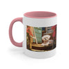 Cute Dog coffee mug, tea mug.