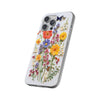 3D Looking Pressed Wildflowers Flexi iPhone Cases. Soft iPhone case.Compatible with many of iPhone Models. Please See our iPhone model selection list.