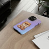 Pomeranian Giving Heart Tough iPhone Case. Dog Lover Phone Case. Compatible with many of iPhone Models. Please See our iPhone model selection list.