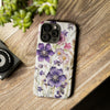 Pressed Wildflowers Tough iPhone Case, Compatible with many of iPhone Models. Please See our iPhone model selection list.