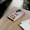 Balinese Cat Giving Heart Tough Phone Case For Samsung. Samsung Case. Compatible with many of Samsung Models. Please See our Samsung model selection list.