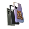 Chow Chow Giving Heart Tough Phone Case For Samsung. Samsung Case. Dog Lover Phone Case. Compatible with many of Samsung Models. Please See our Samsung model selection list.