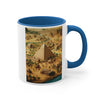 Miniature, Pyramid in Egypt, coffee mug, Tea mug.