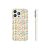 Cute Spring Flower Pattern Flexi iPhone Cases. Soft iPhone case. Compatible with many of iPhone Models. Please See our iPhone model selection list.