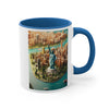 Miniature, World Famous Landmark, Statue of Liberty in America, coffee mug, Tea mug.