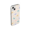Cute Pastel Umbrellas Pattern Flexi iPhone Cases. Soft iPhone case. Compatible with many of iPhone Models. Please See our iPhone model selection list.