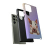 Bull Terrier Sad Face Tough Phone Case For Samsung. Samsung Case. Dog Lover Phone Case. Compatible with many of Samsung Models. Please See our Samsung model selection list.