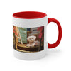 Cute Dog coffee mug, tea mug.