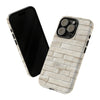 Bricks Print Tough iPhone Case, Compatible with many of iPhone Models. Please See our iPhone model selection list.