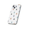 Cute Forest Pattern Flexi iPhone Cases. Soft iPhone case. Compatible with many of iPhone Models. Please See our iPhone model selection list.