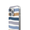 Stripe Pattern Flexi iPhone Case. Soft iPhone case. Compatible with many of iPhone Models. Please See our iPhone model selection list.