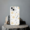 Snowflake Pattern Flexi iPhone Cases. Soft iPhone case. Compatible with many of iPhone Models. Please See our iPhone model selection list.