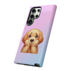 Golden Retriever Sad Face Tough Phone Case For Samsung. Samsung Case. Dog Lover Phone Case. Compatible with many of Samsung Models. Please See our Samsung model selection list.