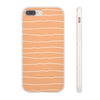 Wave Line Pattern Flexi iPhone Cases. Soft iPhone case. Compatible with many of iPhone Models. Please See our iPhone model selection list.