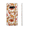 Fall Theme Pattern Flexi Samsung phone Case. Soft phone Case. Compatible with many of Samsung Models. Please See our Samsung model selection list.