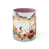3D Field of wildflowers Mug , coffee mug, Tea mug.