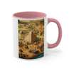 Miniature, Pyramid in Egypt, coffee mug, Tea mug.
