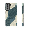 Leaf Line Art Flower Tough Phone Case For Samsung. Samsung Case. Compatible with many of Samsung Models. Please See our Samsung model selection list.
