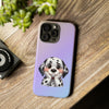 Dalmatian dog Sad Face Tough iPhone Case. Dog Lover Phone Case. Compatible with many of iPhone Models. Please See our iPhone model selection list.