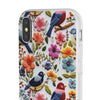 Floral and Bird Embroidery Flexi iPhone Cases. Soft iPhone case. Compatible with many of iPhone Models. Please See our iPhone model selection list.