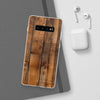Wood Texture Pattern Flexi Samsung phone Case. Soft phone Case. Compatible with many of Samsung Models. Please See our Samsung model selection list.