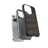 Football Tough iPhone Case. Compatible with many of iPhone Models. Please See our iPhone model selection list.